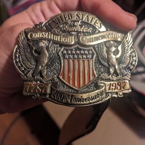 U.S. Constitution Commemorative vintage belt